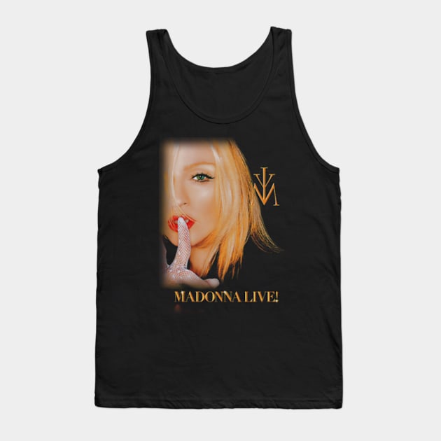 Madonna Live Tank Top by Ria_Monte